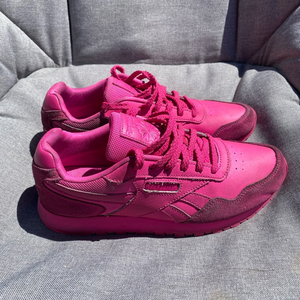 Pink Reebok